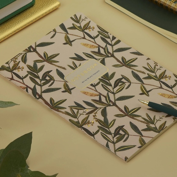 Olive Botanical Notebook – BV Bruno Visconti – Rifle Paper Style - Picture 5 of 7